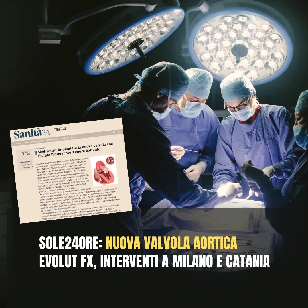 nuova valvola stenosi aortica